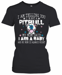 Pitbull Baby T-Shirt Classic Women's T-shirt