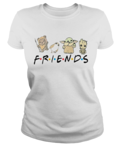 Pooh Penguin Baby Yoda Baby Groot Friends TV Show  Classic Ladies