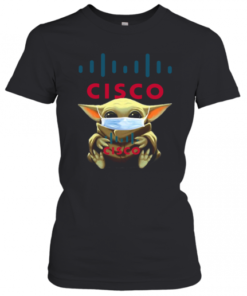 Star Wars Baby Yoda Hug Cisco Covid 19 T-Shirt Classic Women's T-shirt