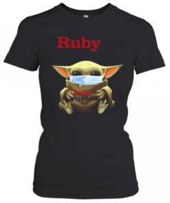 Star Wars Baby Yoda Hug Ruby Tuesday Covid 19 T-Shirt Classic Women's T-shirt