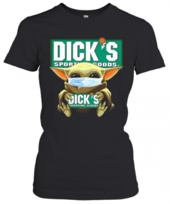 Star Wars Baby Yoda Mask Hug Dick'S Sporting Goods COVID 19 T-Shirt Classic Women's T-shirt