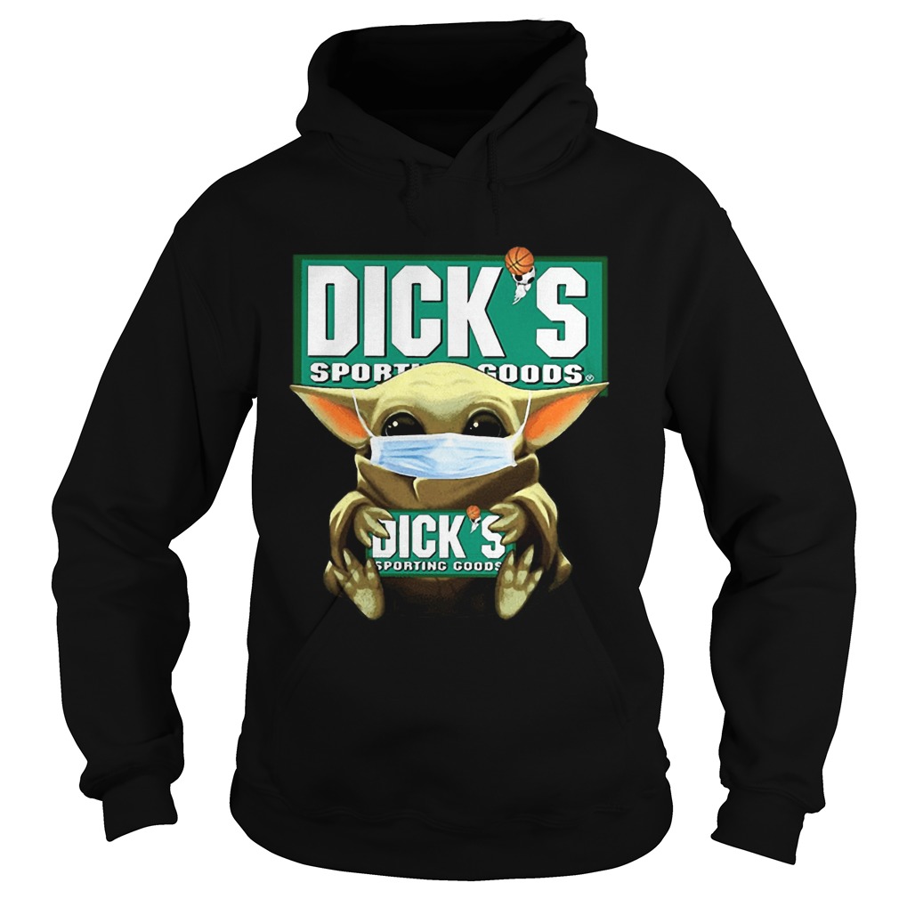 Star Wars Baby Yoda Mask Hug Dicks Sporting Goods COVID19 Hoodie