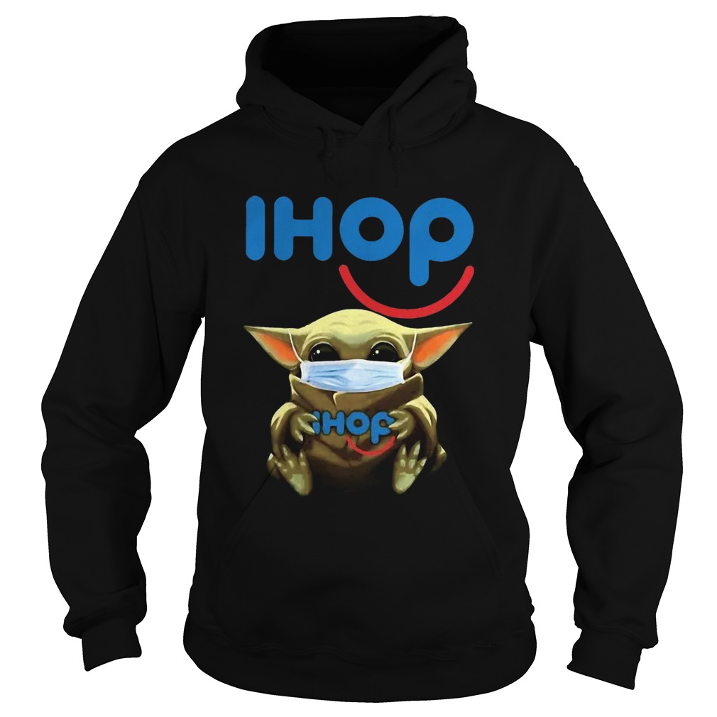 Star Wars Baby Yoda Mask Hug IHop COVID19 Hoodie