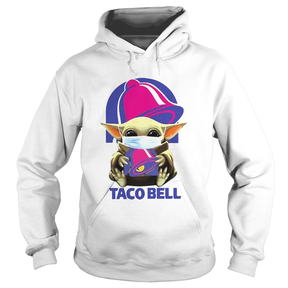 Star Wars Baby Yoda Mask Hug Taco Bell COVID19 Hoodie