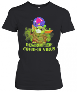 Taco Bell Baby Yoda Destroy The Covid 19 Virus T-Shirt Classic Women's T-shirt