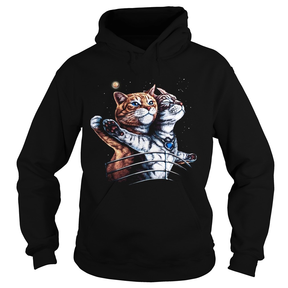 Titanic Cats Funny Cat Lovers Hoodie