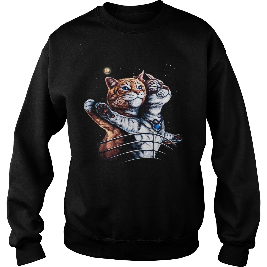 Titanic Cats Funny Cat Lovers Sweatshirt