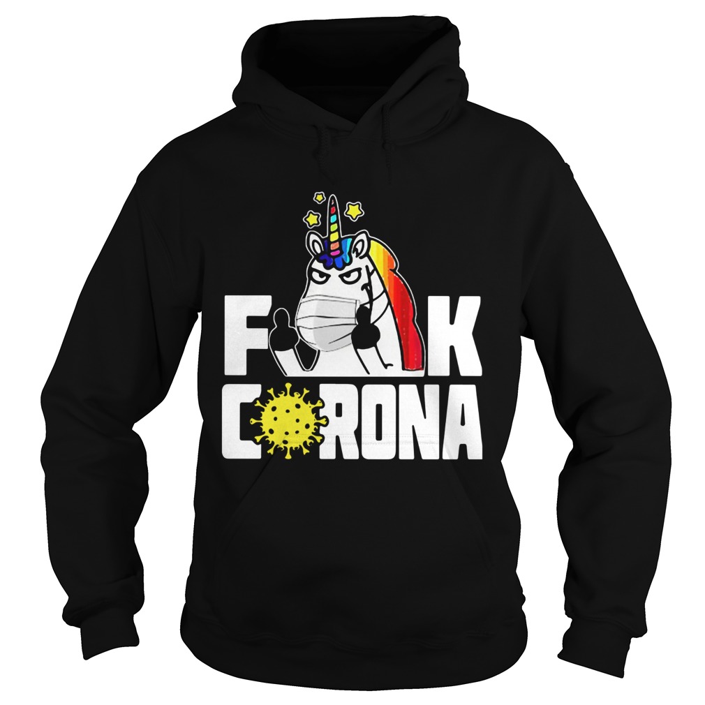 Unicorn Fuck Corona Hoodie