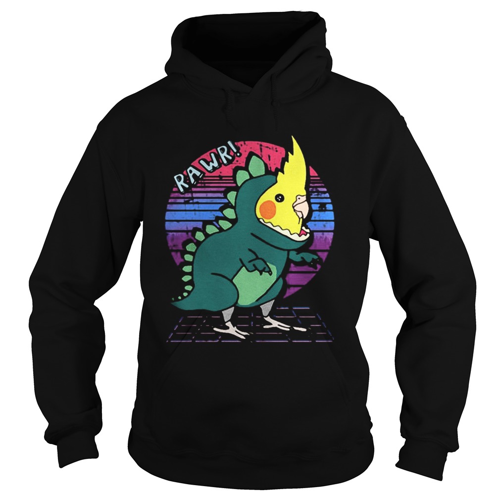 Vintage Parrot Rawr Hoodie