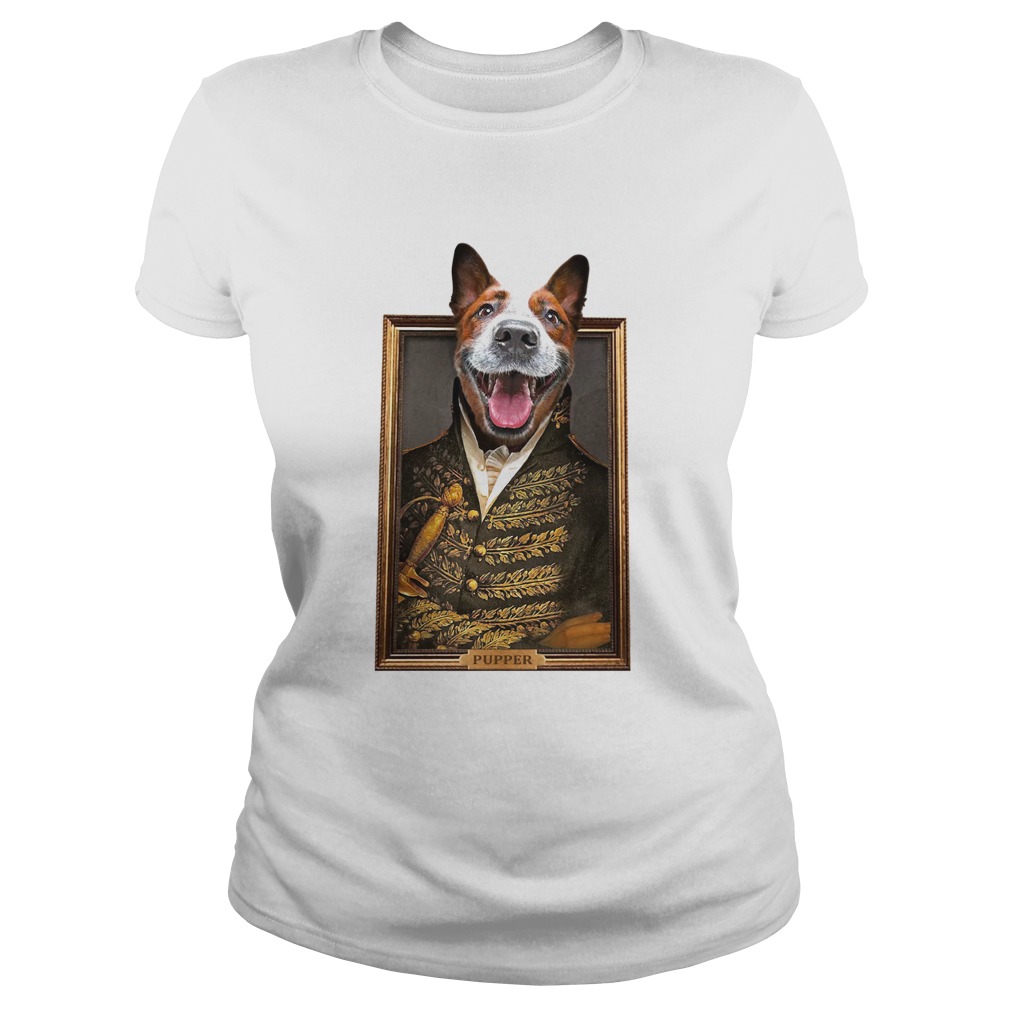 William Henry Harrison Dog Face Pupper Classic Ladies