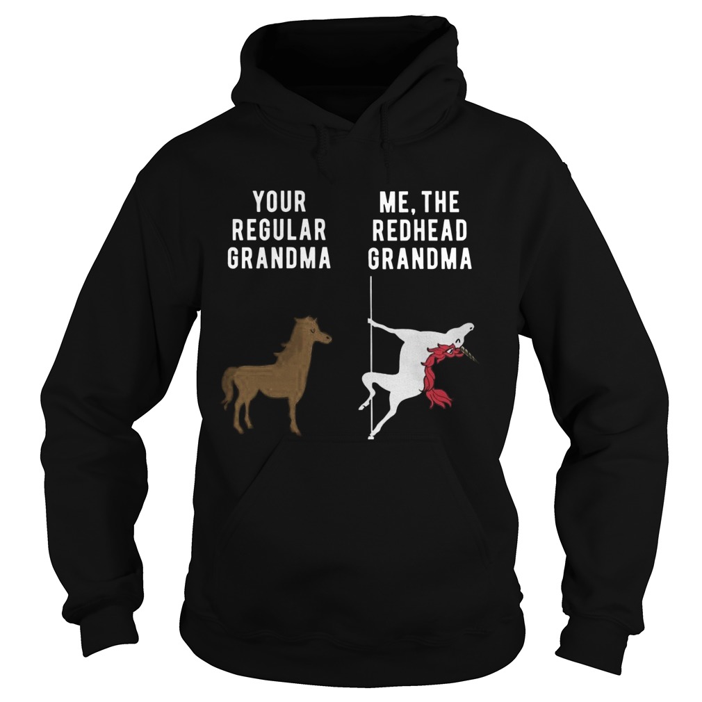 Your Regular Grandma Me The Redhead Grandma Hoodie