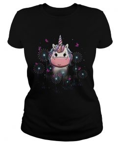 Baby Unicorn Dandelion Flowers  Classic Ladies