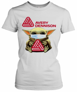 Baby Yoda Face Mask Hug Avery Dennison T-Shirt Classic Women's T-shirt