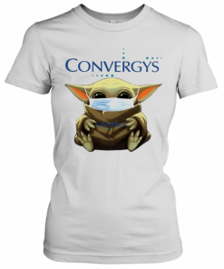 Baby Yoda Face Mask Hug Convergys T-Shirt Classic Women's T-shirt