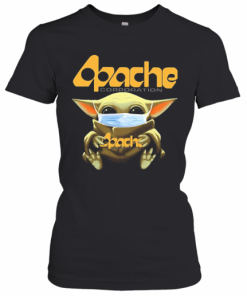 Baby Yoda Hug Apache Corporation Mask T-Shirt Classic Women's T-shirt