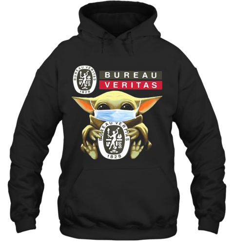 Baby Yoda Hug Bureau Veritas Mask T-Shirt Unisex Hoodie