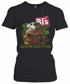 Baby Yoda Mask BJ'S Survived Covid 19 2020 T-Shirt Classic Women's T-shirt