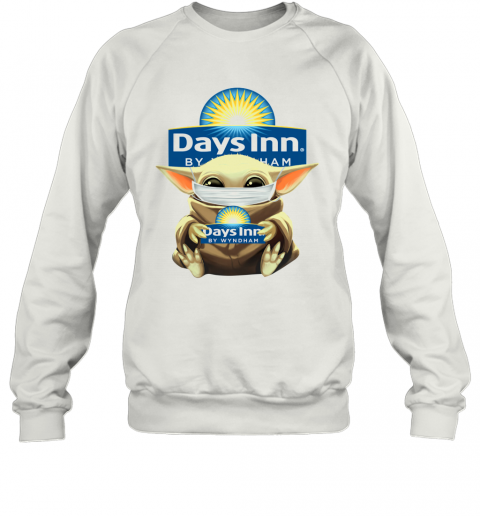 Baby Yoda Mask Hug Days Inn By Wyndham T-Shirt Unisex Sweatshirt