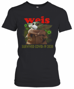 Baby Yoda Mask Weis Survived Covid 19 2020 T-Shirt Classic Women's T-shirt