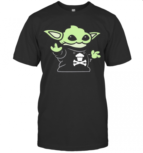 Baby Yoda Yodel Johnny Cupcakes T-Shirt