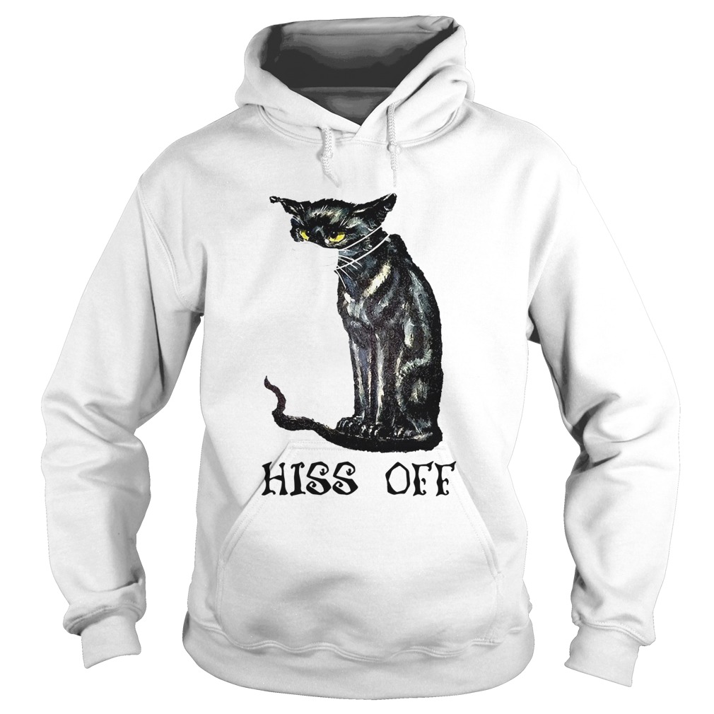 Black Cat Covid Hiss Hoodie