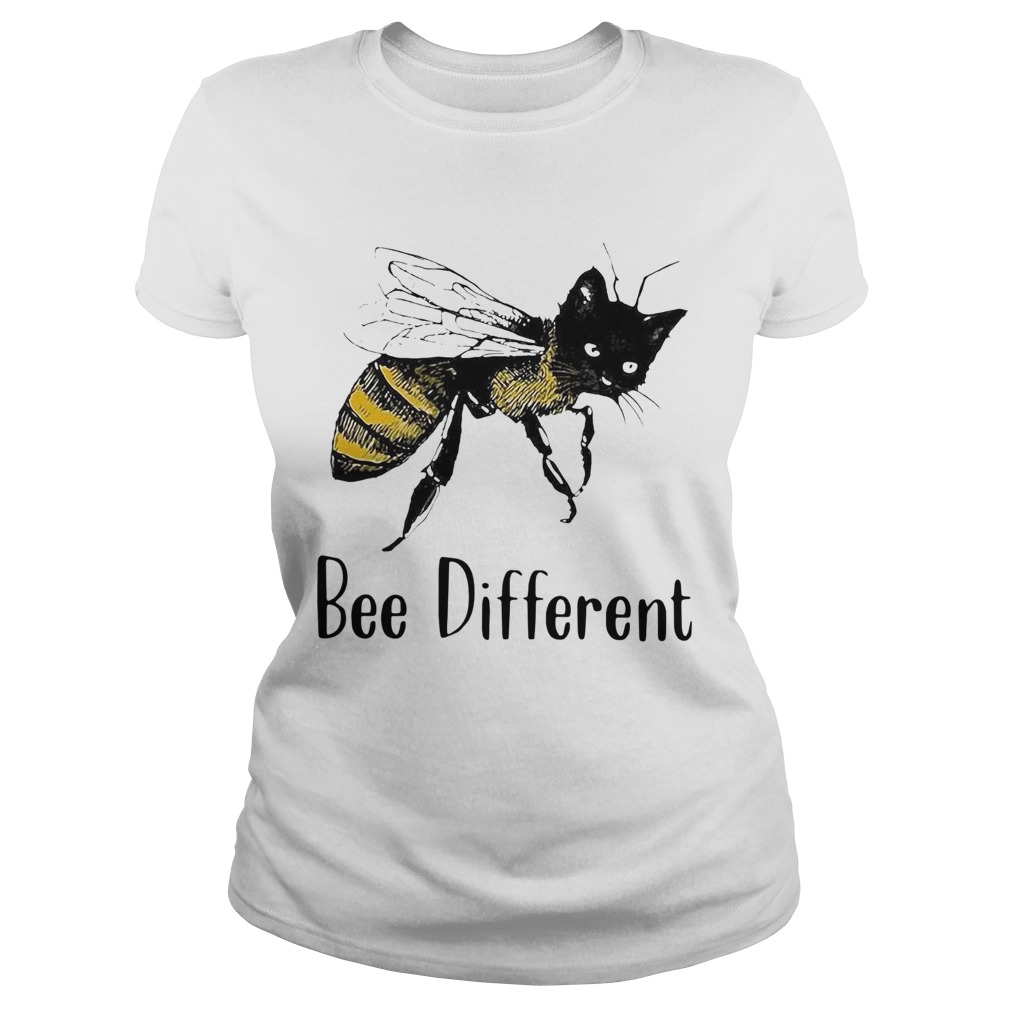 Cat Graphic Bee Diffirent Classic Ladies