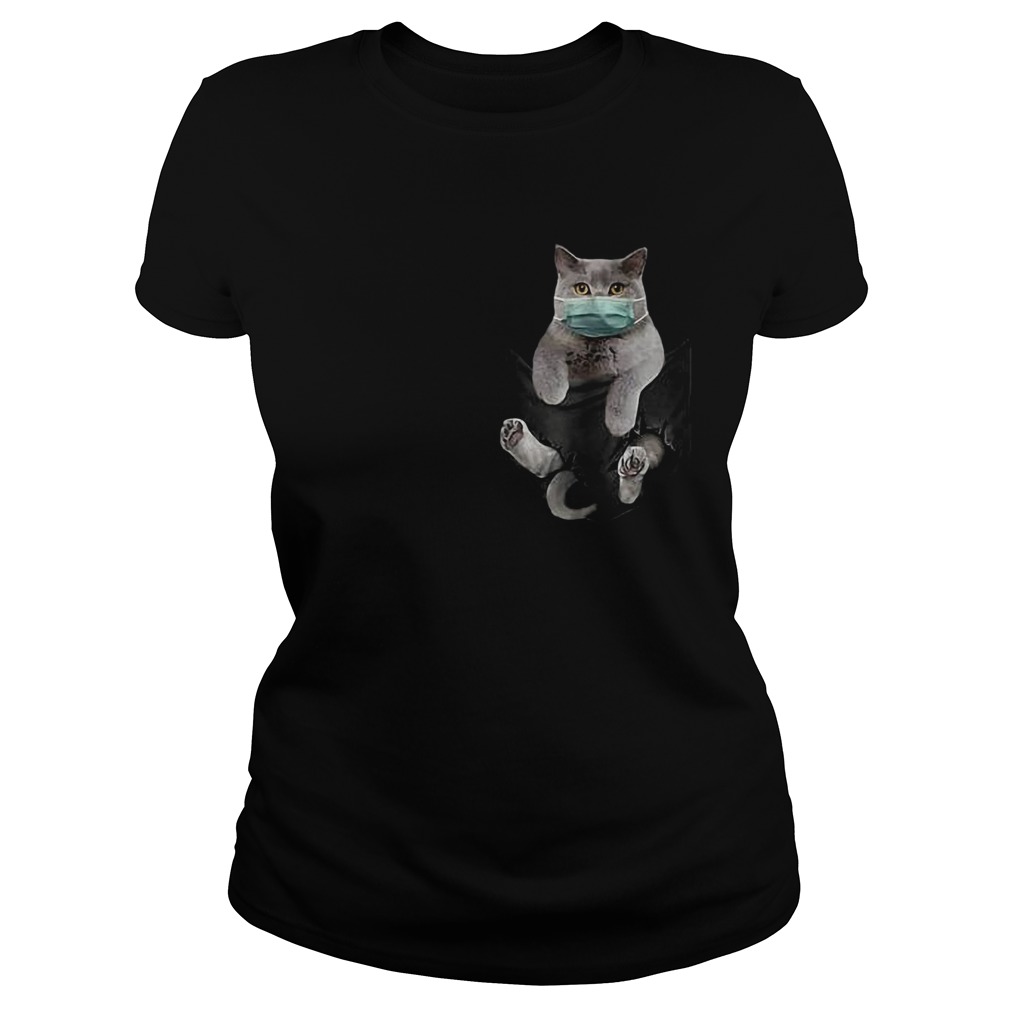 Cat Mask In Pocket Classic Ladies