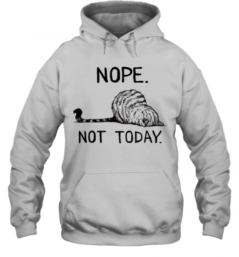 Cat Nope Not Today T-Shirt Unisex Hoodie