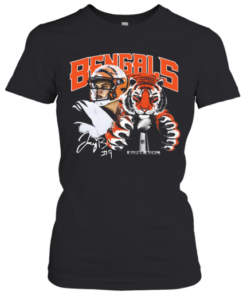 Cincinnati Bengals 9 Joe Burrow Super Bowl Champions T-Shirt Classic Women's T-shirt