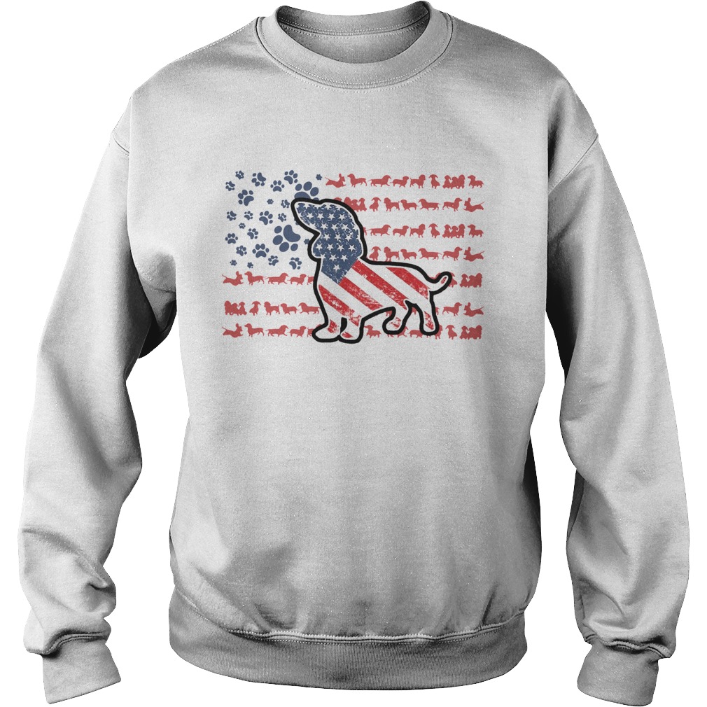 Dachshund Flag Sweatshirt