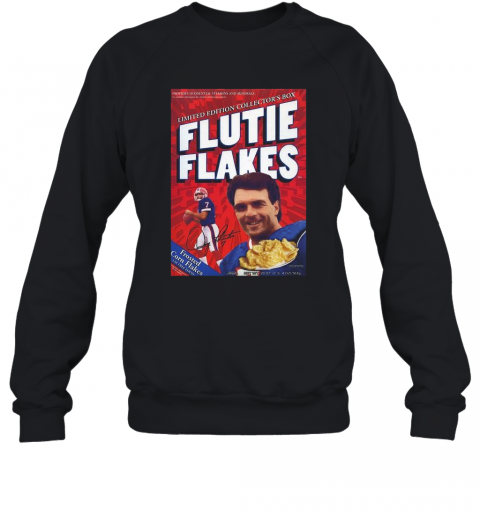 Doug Flutie NFL Quarterback Retro Flutie Flakes Cereal Box T-Shirt Unisex Sweatshirt