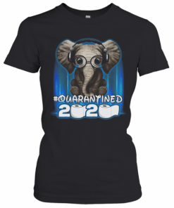 Elephant Quarantined 2020 Toilet Paper T-Shirt Classic Women's T-shirt