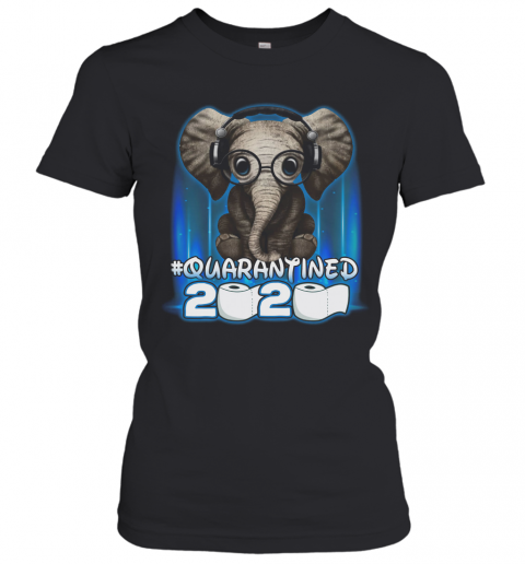 Elephant Quarantined 2020 Toilet Paper T-Shirt Classic Women's T-shirt