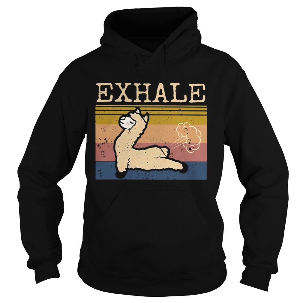 Exhale Lamma vintage Hoodie