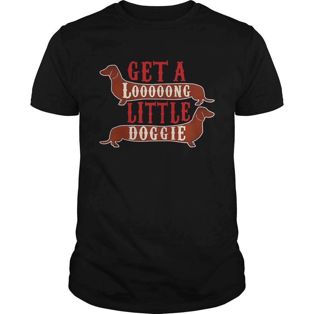 Get a long little doggie shirt