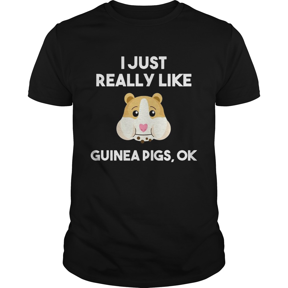 Guinea Pig I Just Really Like Guinea Pigs Ok Cute shirt