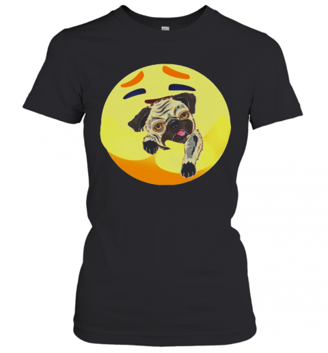 Icon Love Hug Pug Dog Cute T-Shirt Classic Women's T-shirt