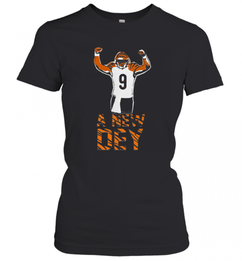 Joe Burrow Cincinnati Bengals A New Dey 9 T-Shirt Classic Women's T-shirt