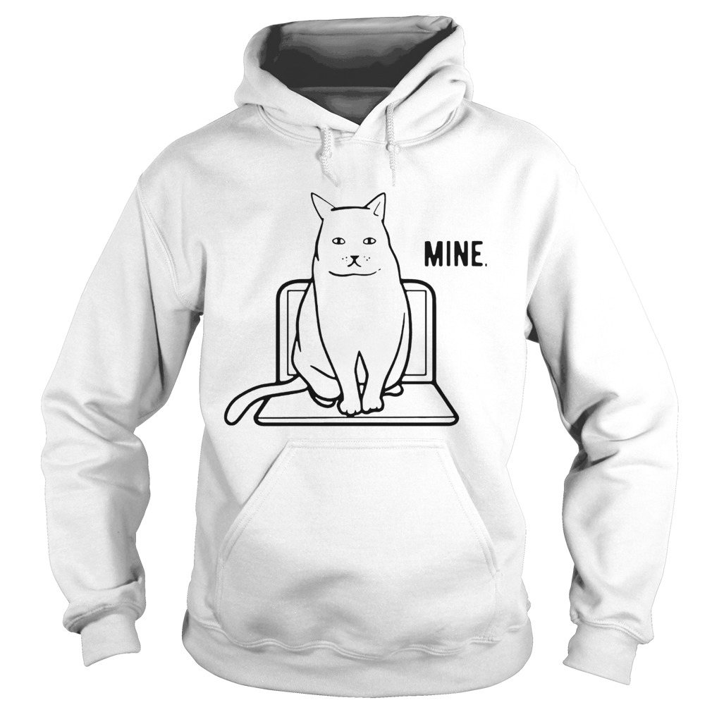 Mine Computer Cat Hoodie