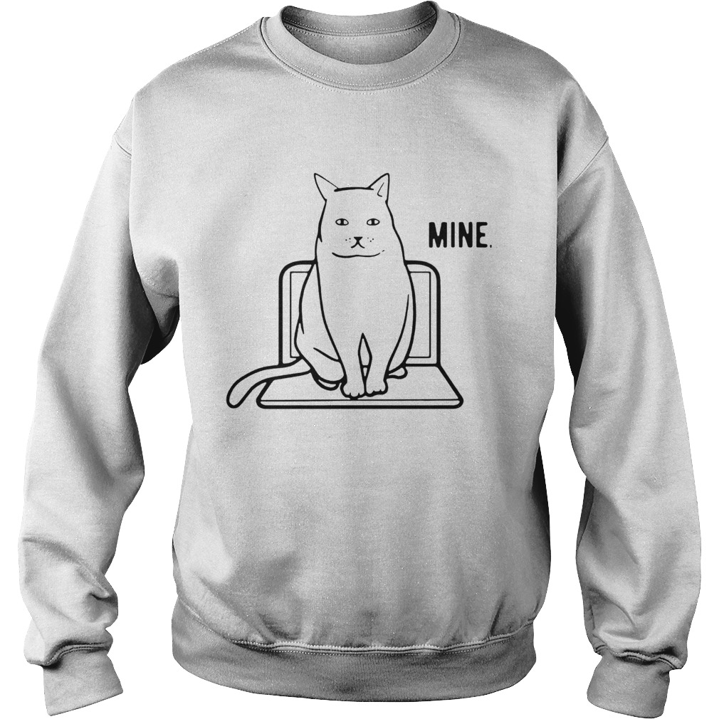 Mine Computer Cat Sweatshirt