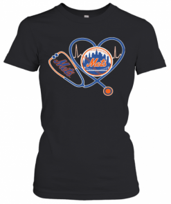 New York Mets Nurse Heart T-Shirt Classic Women's T-shirt