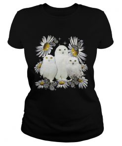 Owls And Flower  Classic Ladies