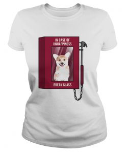 Pembroke Welsh Corgi in case of unhappiness break glass  Classic Ladies