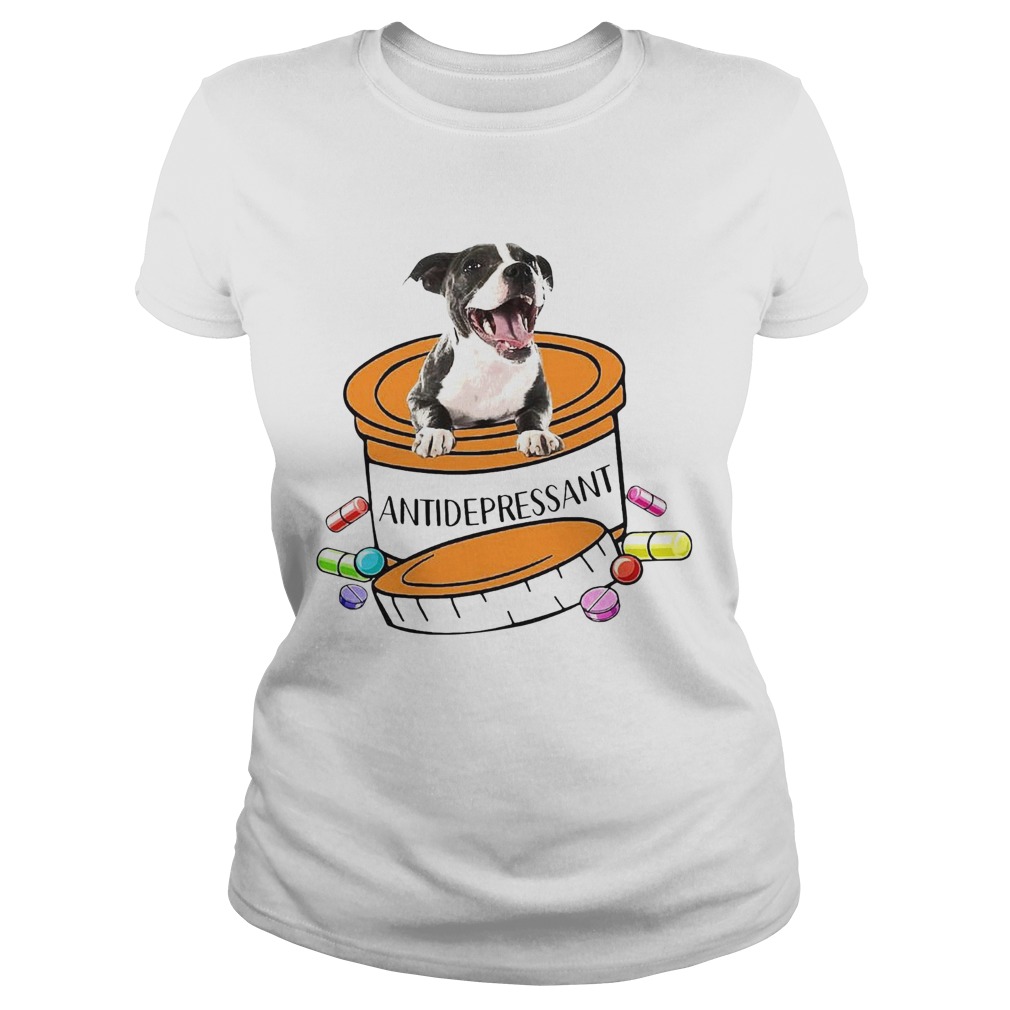 Staffordshire Bull Terrier Antidepressant Classic Ladies