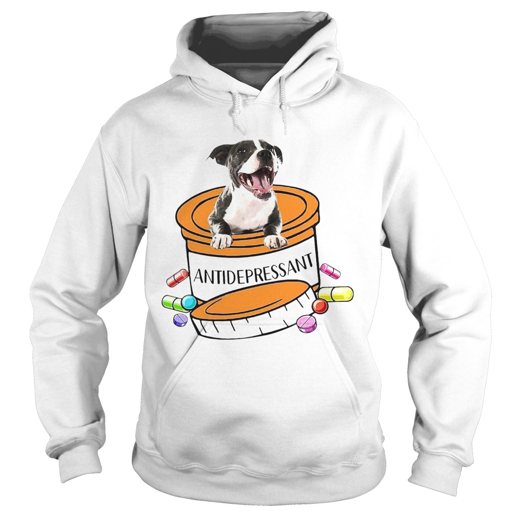 Staffordshire Bull Terrier Antidepressant Hoodie