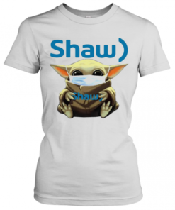 Star Wars Baby Yoda Hug Shaw Mask Covid 19 T-Shirt Classic Women's T-shirt