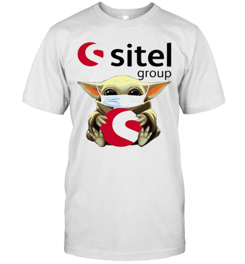 Star Wars Baby Yoda Hug Sitel Group Covid 19 T-Shirt