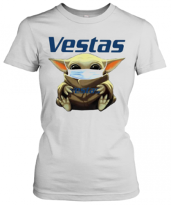 Star Wars Baby Yoda Hug Vestas Mask Covid 19 T-Shirt Classic Women's T-shirt