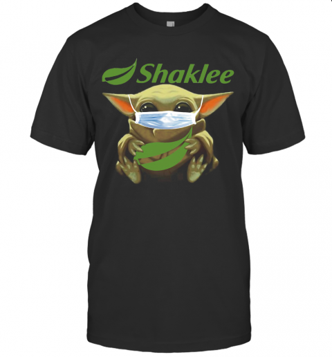 Star Wars Baby Yoda Mask Hug Shaklee T-Shirt