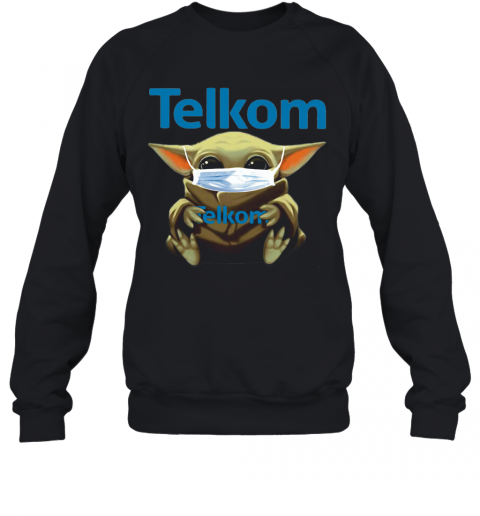 Star Wars Baby Yoda Mask Hug Telkom T-Shirt Unisex Sweatshirt